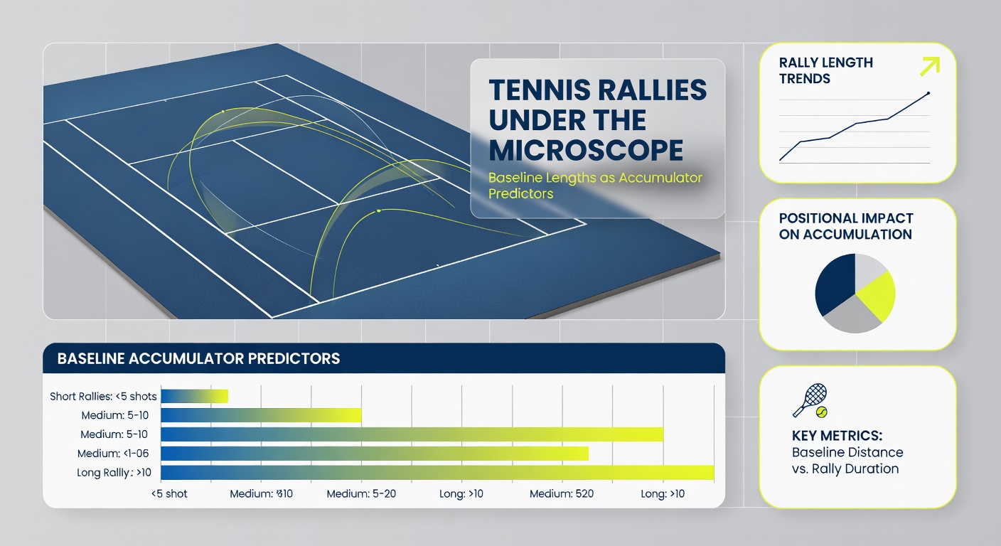 Close-up of a tennis rally from the baseline, showing player footwork, ball trajectory, and intense concentration during a high-stakes exchange